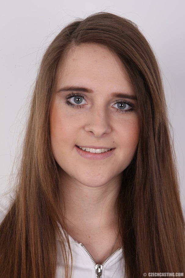 Long-haired student with small tits doing h - XXX Dessert - Picture 1