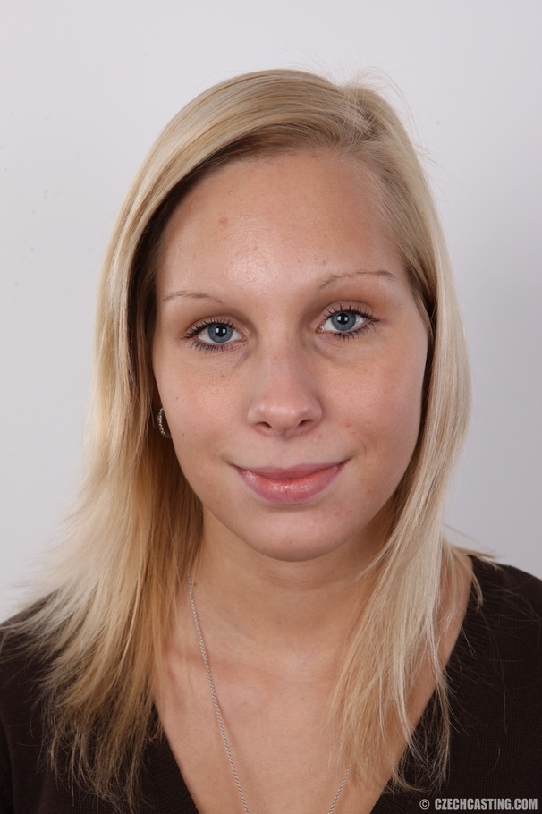 Cute blonde teeny in a blue lingerie and nu - XXX Dessert - Picture 1