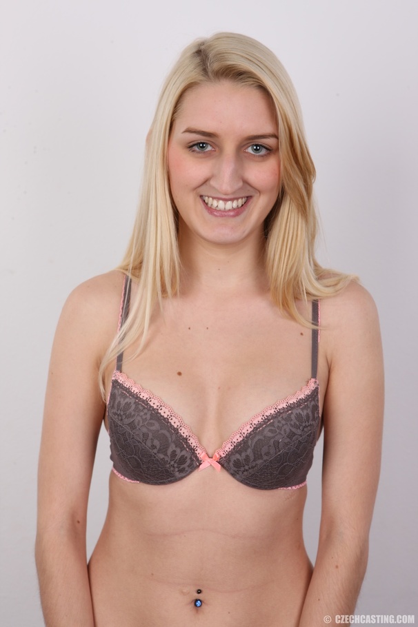 Pretty blonde stunner undresses at casting  - XXX Dessert - Picture 6