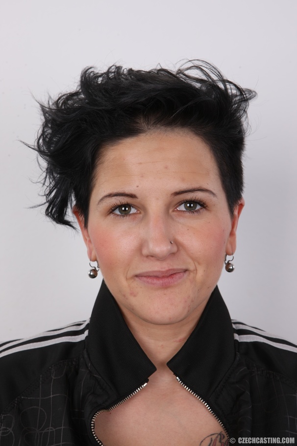 Busty short-haired brunette mom with big ju - XXX Dessert - Picture 1