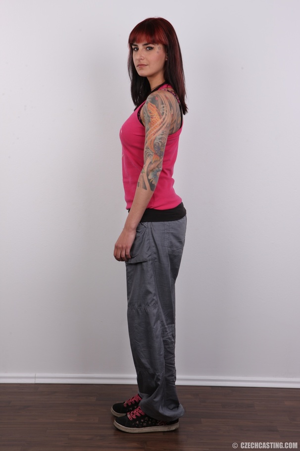 Busty brunette babe with lots of tattoos an - XXX Dessert - Picture 3