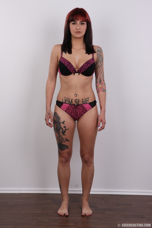 Busty brunette babe with lots of tattoos an - XXX Dessert - Picture 7