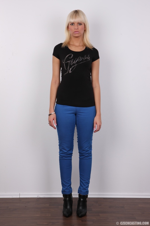 Tanned blonde cutie in glasses takes off he - XXX Dessert - Picture 2