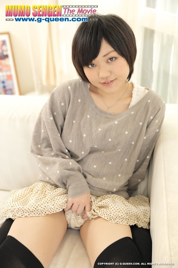 Beguiling madam in a polka dot skirt and fl - XXX Dessert - Picture 5