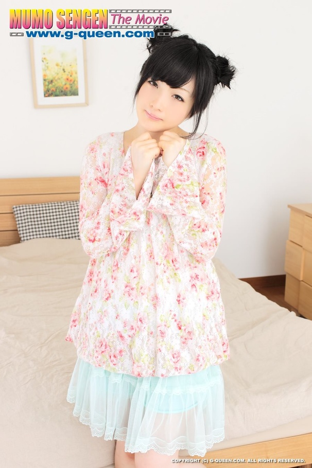 Yummy vamp in a sheer color-muted nightgown - XXX Dessert - Picture 1