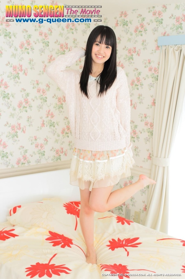 Glamorous gal in a flowery nightie wedges h - XXX Dessert - Picture 6