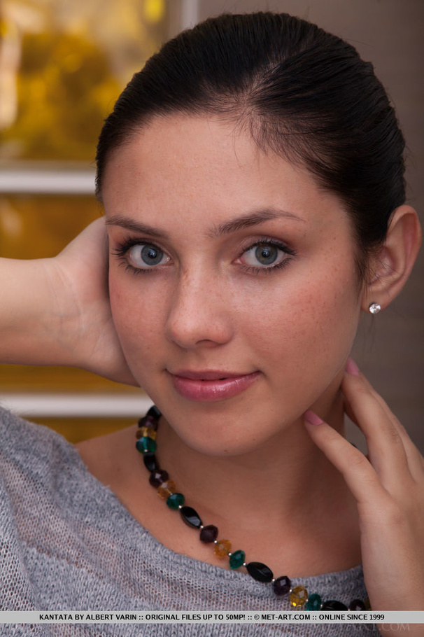 Horny nymph is all over her brown chair in  - XXX Dessert - Picture 5