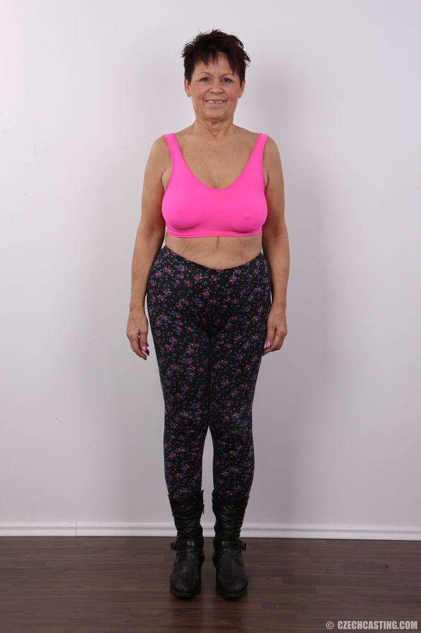 Mature redhead strips off her black dress,  - XXX Dessert - Picture 4