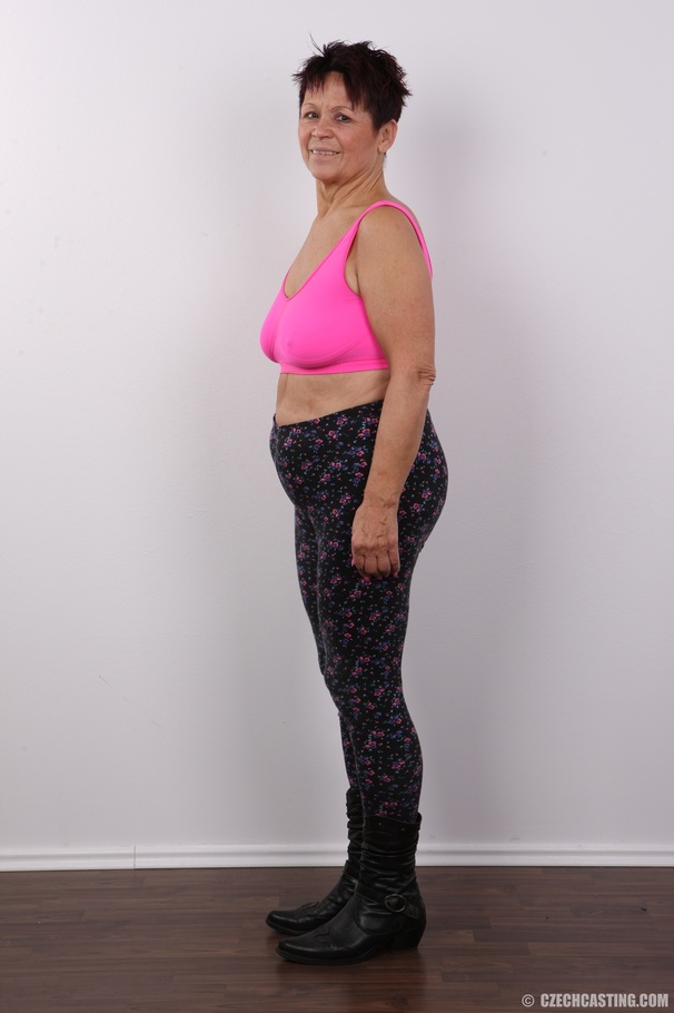 Mature redhead strips off her black dress,  - XXX Dessert - Picture 5