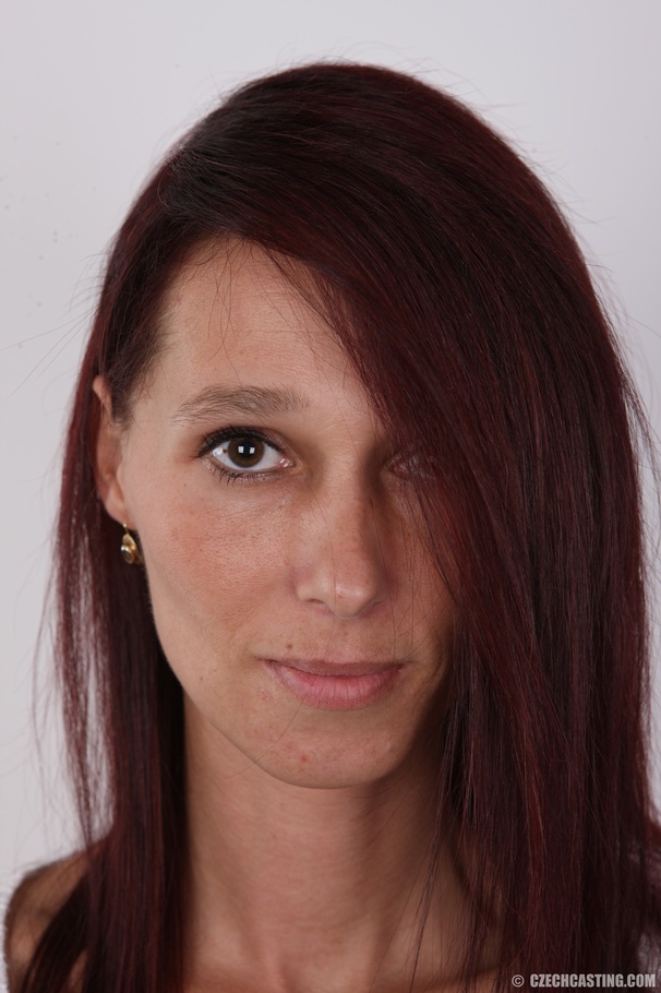 Lovely redhead with skinny body takes off h - XXX Dessert - Picture 1