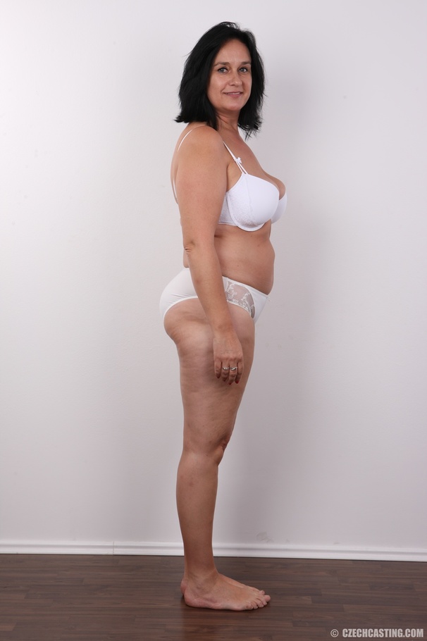 Mature chick slowly gets naked as she takes - XXX Dessert - Picture 8