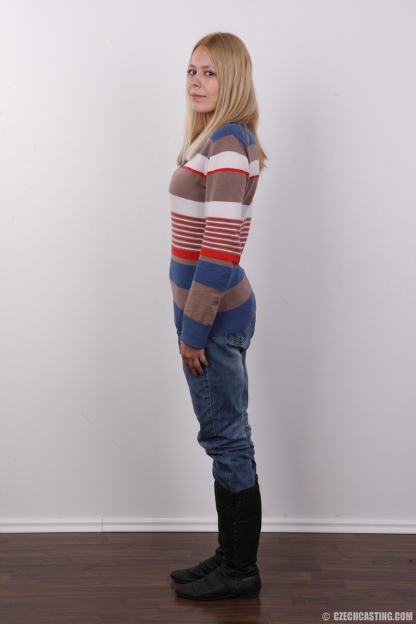 Sweet blonde wearing rainbow colored shirt, - XXX Dessert - Picture 3