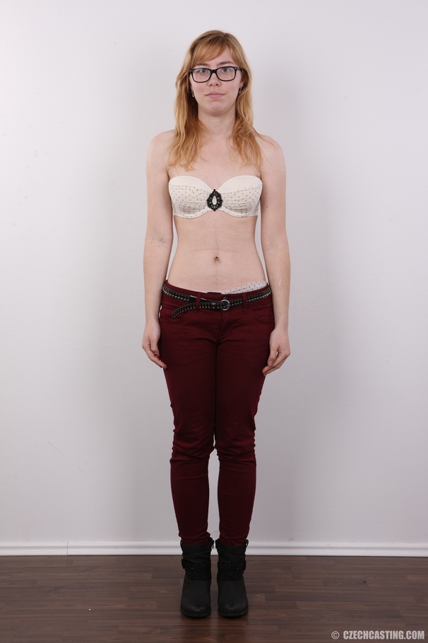 Nerdy chick with glasses wearing turquoise  - XXX Dessert - Picture 4