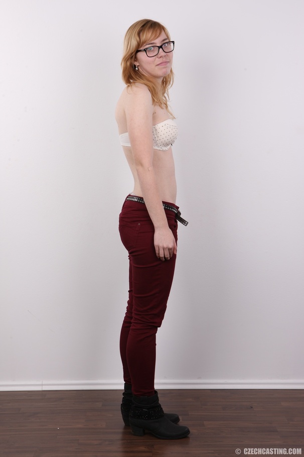 Nerdy chick with glasses wearing turquoise  - XXX Dessert - Picture 5