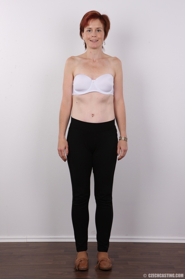 Redhead MILF slowly strips off her pink blo - XXX Dessert - Picture 4