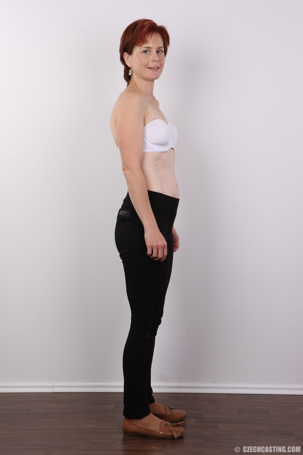 Redhead MILF slowly strips off her pink blo - XXX Dessert - Picture 5