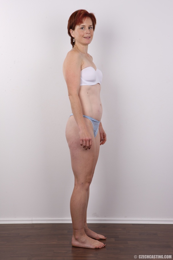 Redhead MILF slowly strips off her pink blo - XXX Dessert - Picture 8