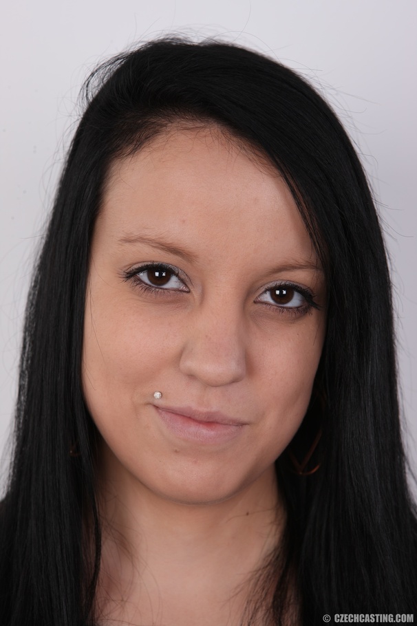 Sweet chick wearing leopard print blouse, b - XXX Dessert - Picture 1