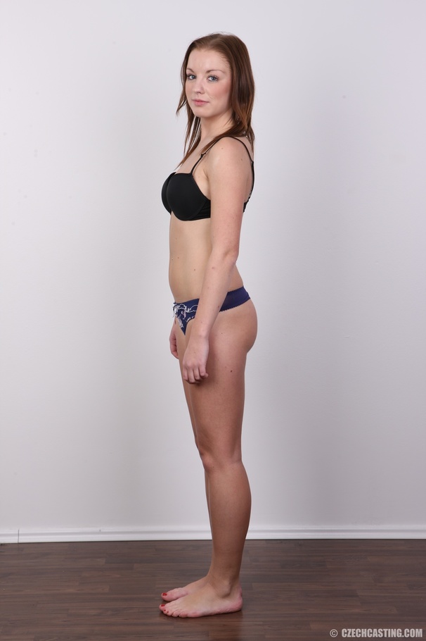 Gorgeous brunette wearing pink jacket, blac - XXX Dessert - Picture 8