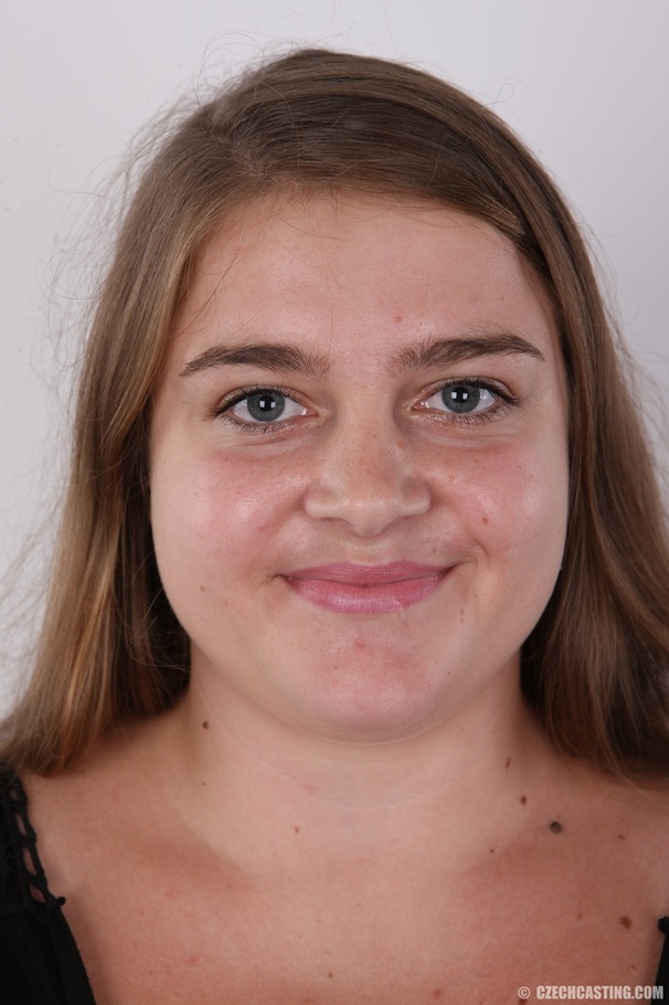 Fat chick wearing black shirt, skirt, stock - XXX Dessert - Picture 1