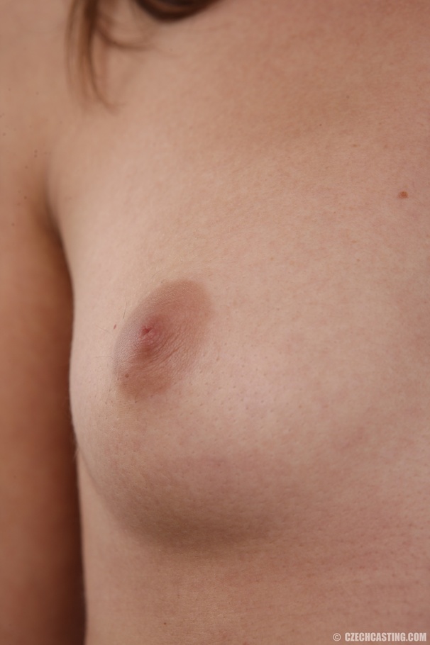 Gorgeous brunette peels off her black shirt - XXX Dessert - Picture 12