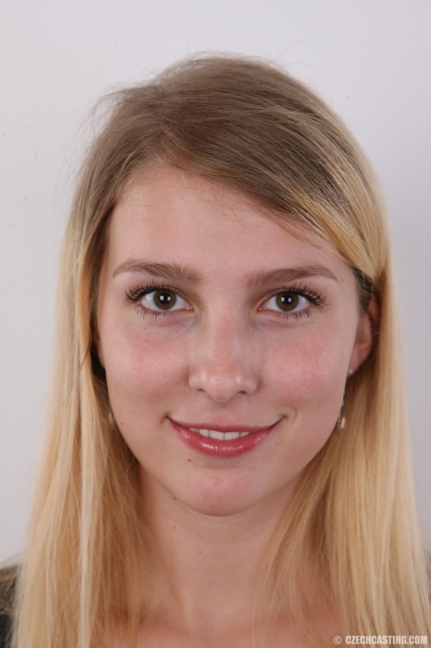 Beautiful young blonde peels off her black  - XXX Dessert - Picture 1