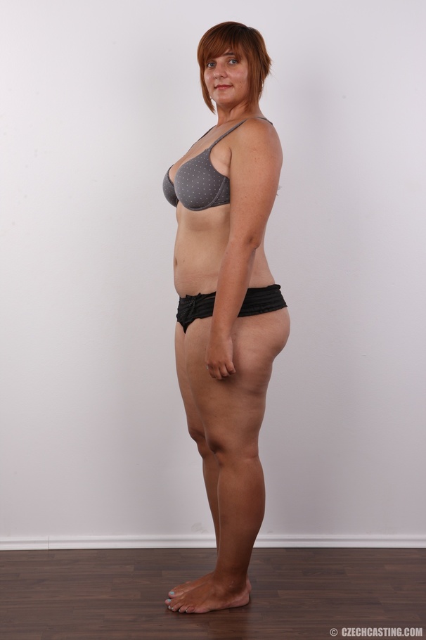 Fat chick slowly peels off her red shirt pr - XXX Dessert - Picture 8