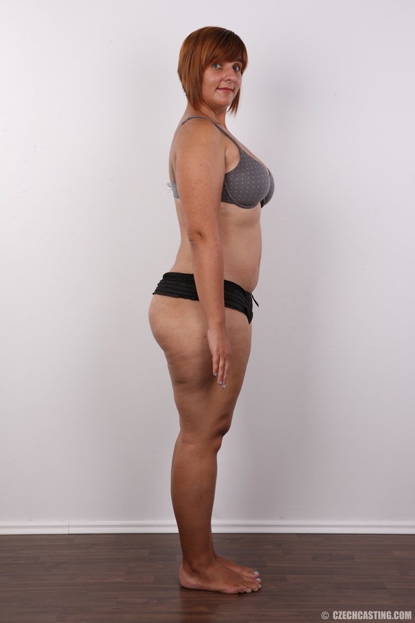 Fat chick slowly peels off her red shirt pr - XXX Dessert - Picture 9