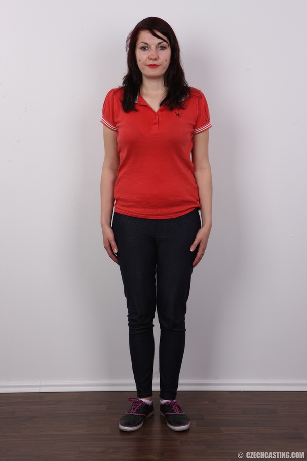 Hot chick wearing red shirt, black pants an - XXX Dessert - Picture 2
