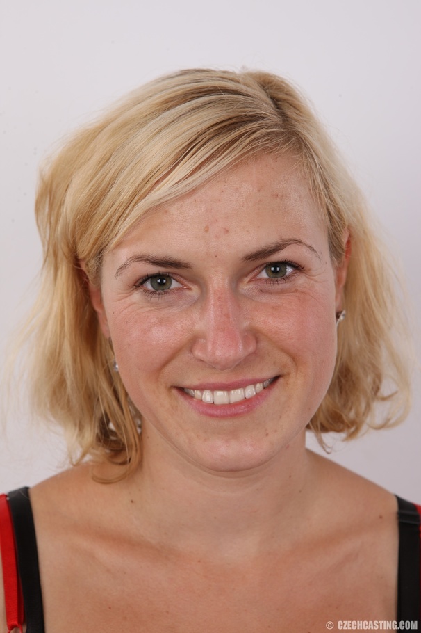 Hot wife in red and white floral blouse, wh - XXX Dessert - Picture 1