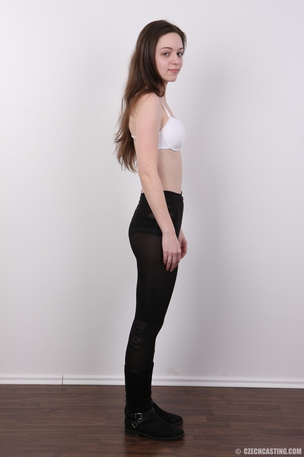 Cute young chick in white and pink dress, b - XXX Dessert - Picture 5