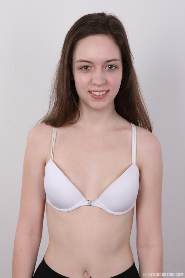 Cute young chick in white and pink dress, b - XXX Dessert - Picture 6