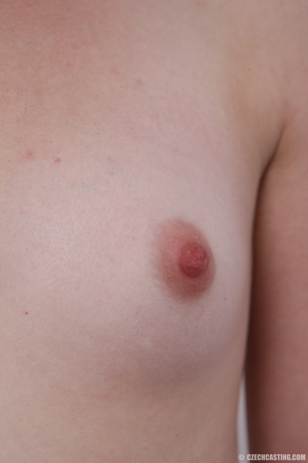 Pretty redhead strips down her orange tube  - XXX Dessert - Picture 13