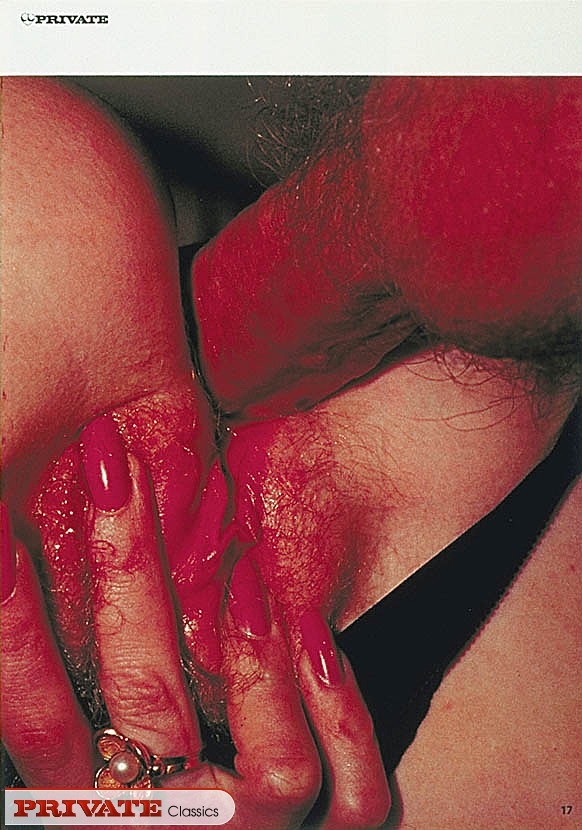 Sexy babe wearing black stockings with red  - XXX Dessert - Picture 11