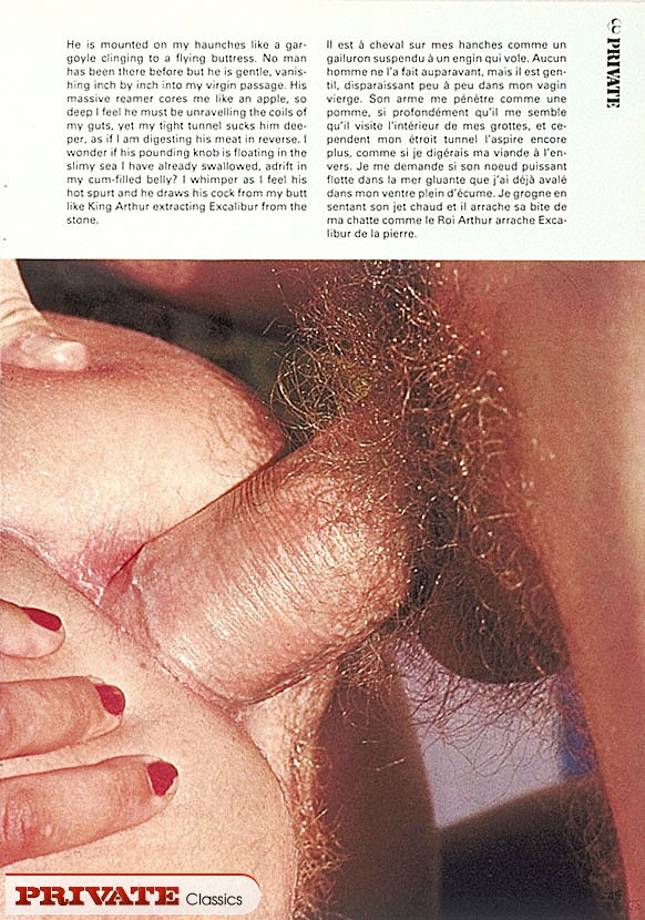 Hot babe wearing silver tube blouse, black  - XXX Dessert - Picture 4