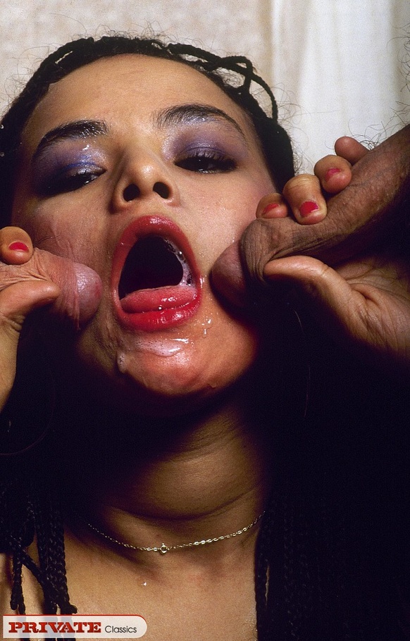 Hot babe wearing black nighty, stockings an - XXX Dessert - Picture 14