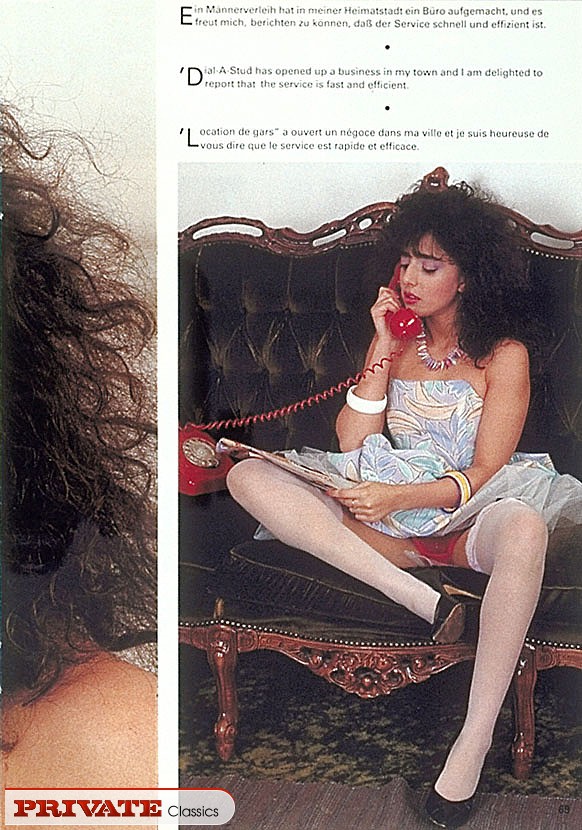 Sizzling hot babe lays down on a white bed  - XXX Dessert - Picture 9