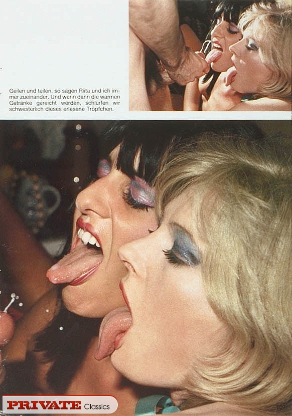 Luscious babe in black dress and a blonde b - XXX Dessert - Picture 10