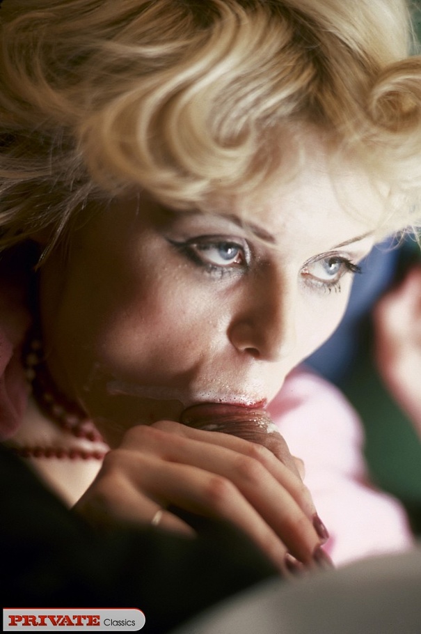 Hot secretary in pink dress, high heels and - XXX Dessert - Picture 15