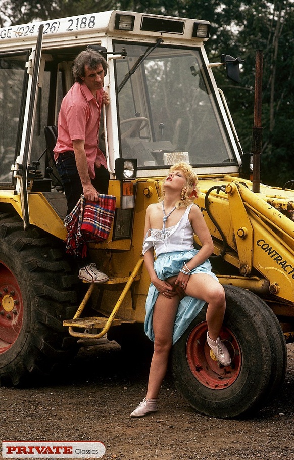 Cute blonde chick wearing white blouse and  - XXX Dessert - Picture 8