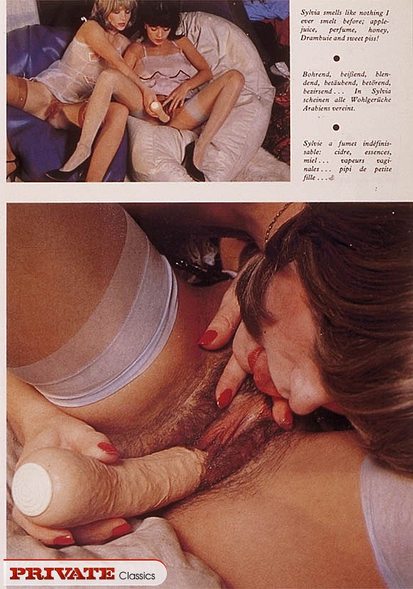 Two lesbian hotties in white nighties drill - XXX Dessert - Picture 1