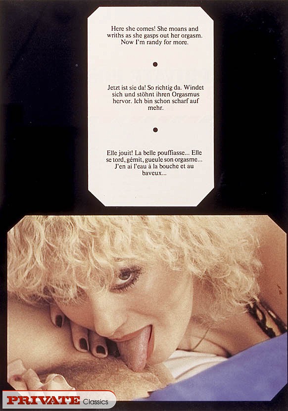 Sexy babe wearing blue dress, black stockin - XXX Dessert - Picture 1