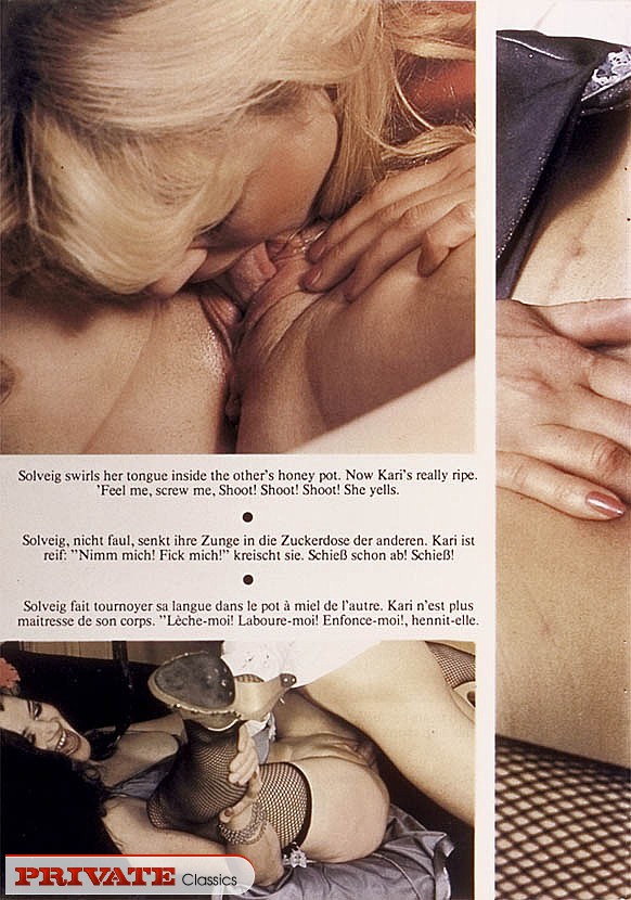 Sexy babe wearing blue dress, black stockin - XXX Dessert - Picture 3