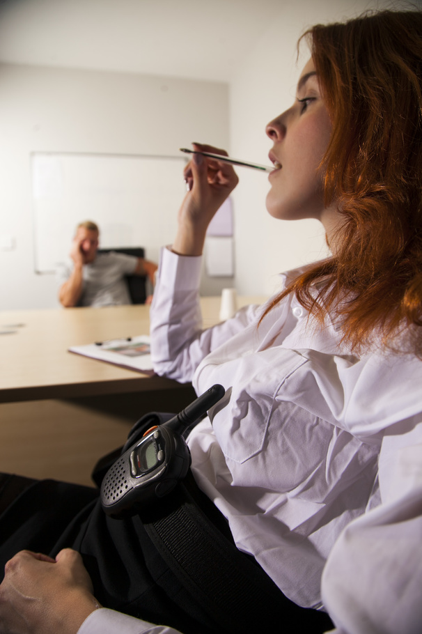 Ginger beauty in exciting stockings sucking - XXX Dessert - Picture 3