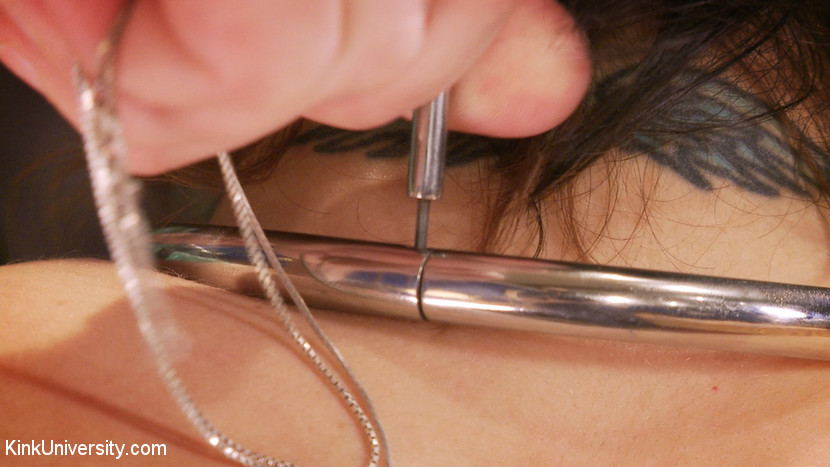 Brunette in a black corset and glasses lick - XXX Dessert - Picture 10