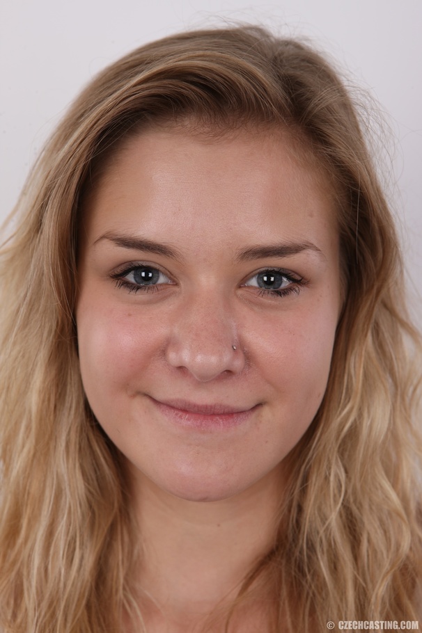 Enchanting slut in a white shirt and denim  - XXX Dessert - Picture 1