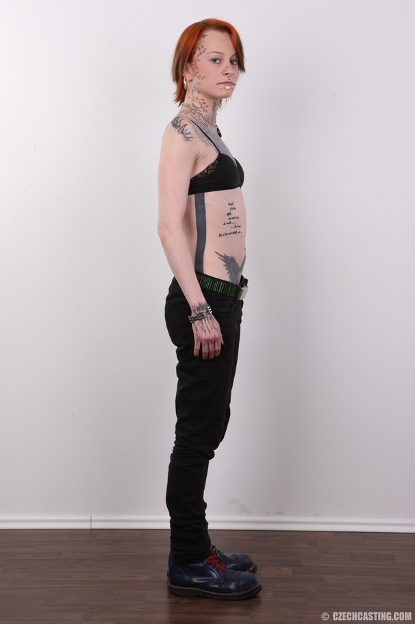 Perfect emo trick displays her bare, inked  - XXX Dessert - Picture 5