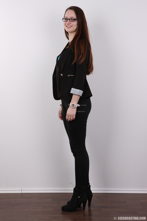 Sensational darling in glasses and pink und - XXX Dessert - Picture 3