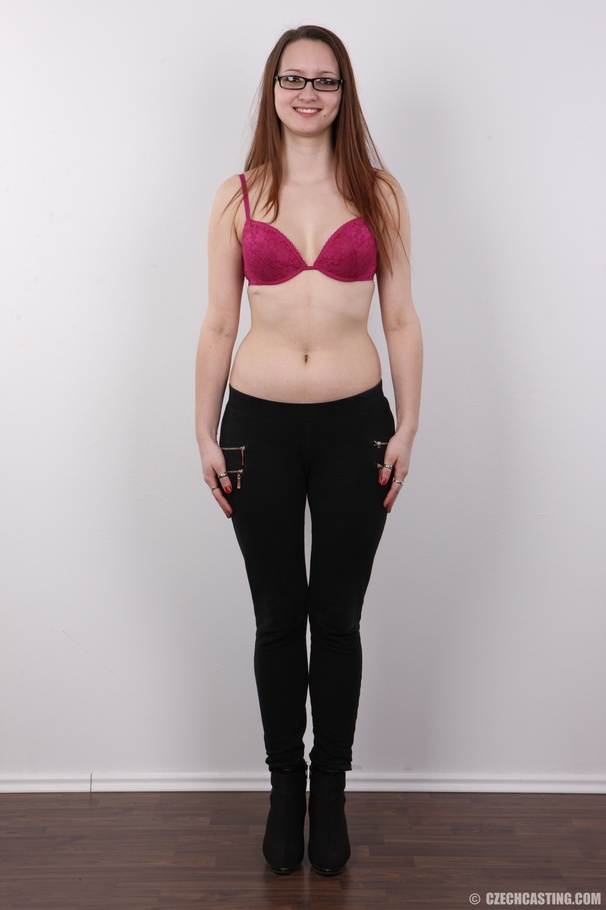 Sensational darling in glasses and pink und - XXX Dessert - Picture 4