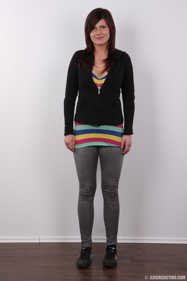 Mouthwatering whore in a black sweater and  - XXX Dessert - Picture 2